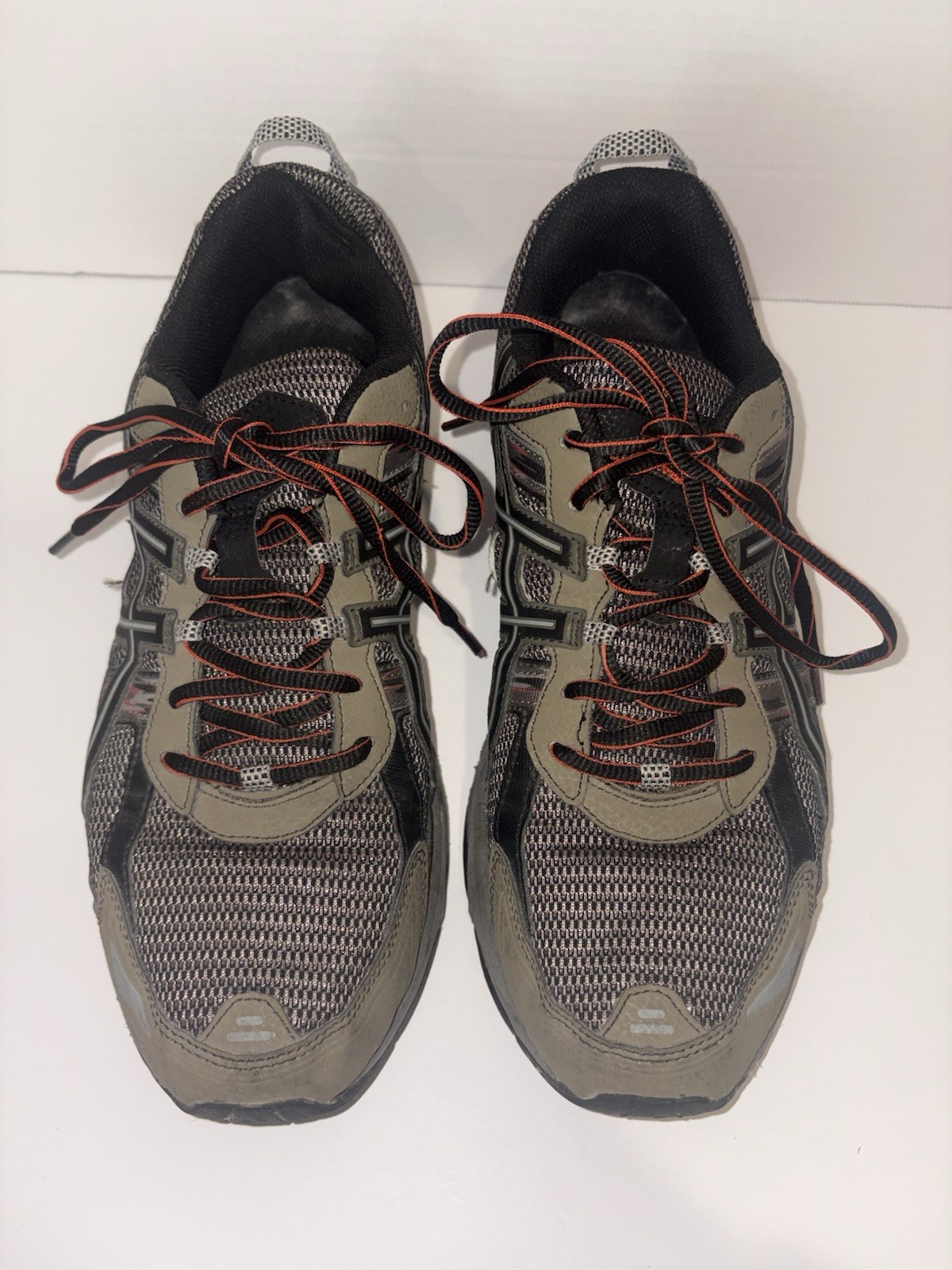 ASICS GEL-Venture 5 trail running shoes in a grey/olive/black- Size 13 thumbnail 3