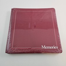 Creative Memories 12x12 Album Red Sliver Memories w/ Pages