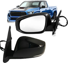 Left Driver Side Mirror Compatible with 2016-2023 Toyota Tacoma with Heated Powe