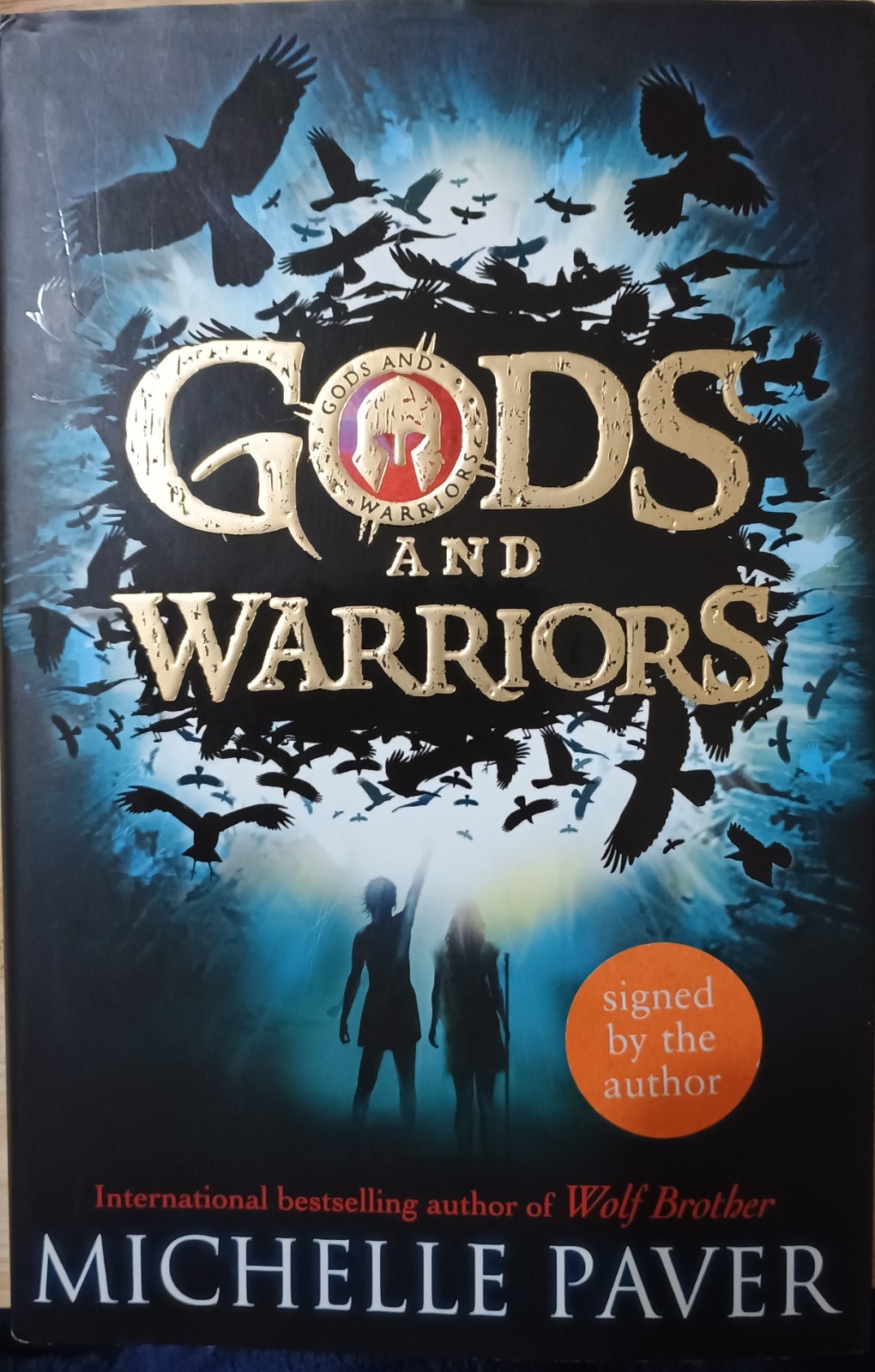 *SIGNED* GODS AND WARRIORS Michelle Paver 1st FIRST Edition Hardcover 2012 Book