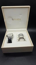 New Gruen Interchangeable Bezels Rhinestone Watch Boxed