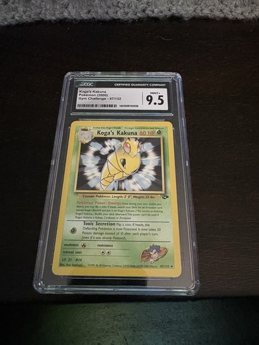 Koga's Kakuna (1st Edition) graded CGC 9.5 for sale on eBay