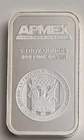 APMEX 5 OUNCE SILVER BAR .999 FINE