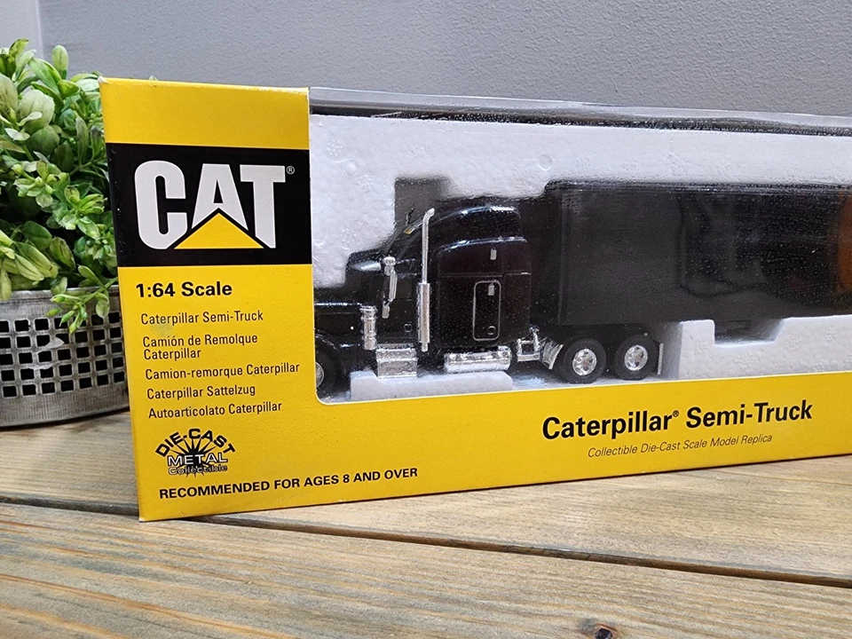 2001 VINTAGE CAT Semi-Truck Norscot No. 55054 1/64th Scale NEW IN ORIGINAL BOX - Image 3 of 4