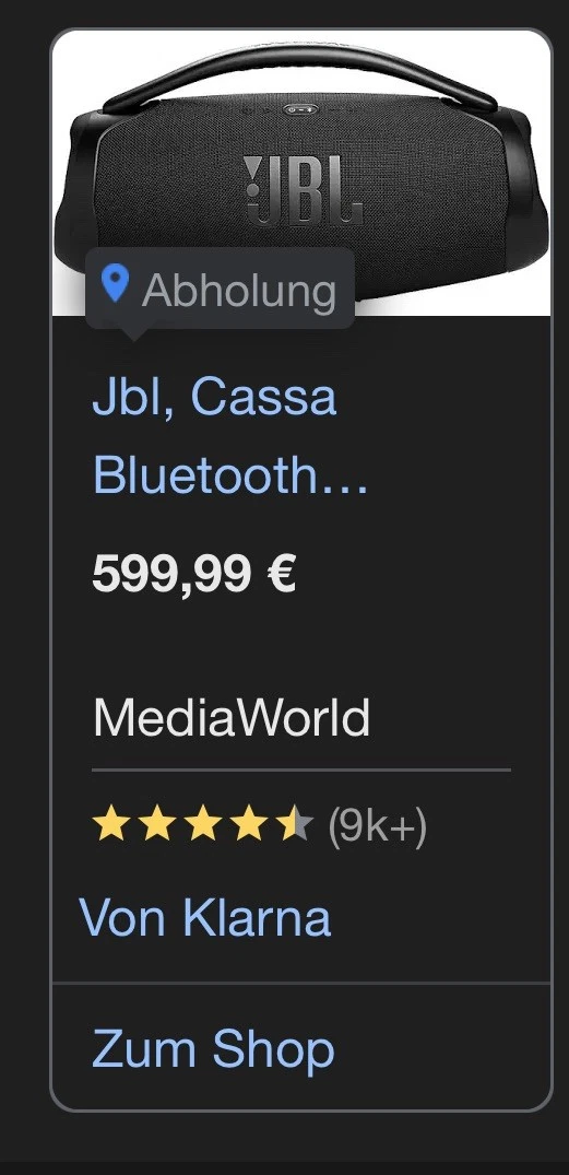 EU JBL Boombox 4 NEU !! UNGEÖFFNET BLAU JBL Pro AI Sound Boost bis zu 34 Std