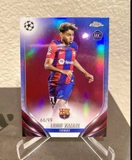 2023-24 Topps Chrome UEFA - Lamine Yamal #64 Team Color Match 66/99 (RC) 