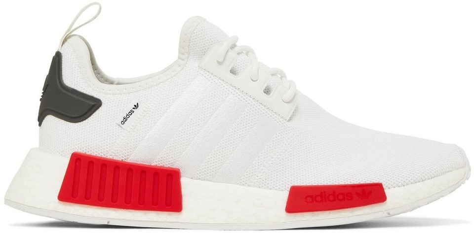 adidas NMD_R1 White Vivid Red for Sale | Authenticity Guaranteed