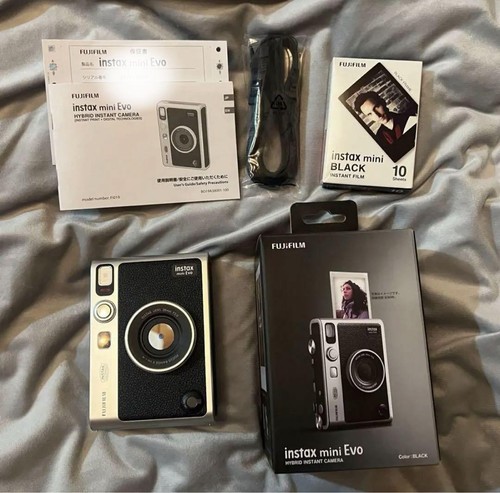 Instax Mini Evo Camera Bundle with Case, Film & Bonus, Used