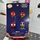 NEW Funko Pop Pin Set Spider-Man No Way Home Set Of 4 LE Target Exclusive 2023