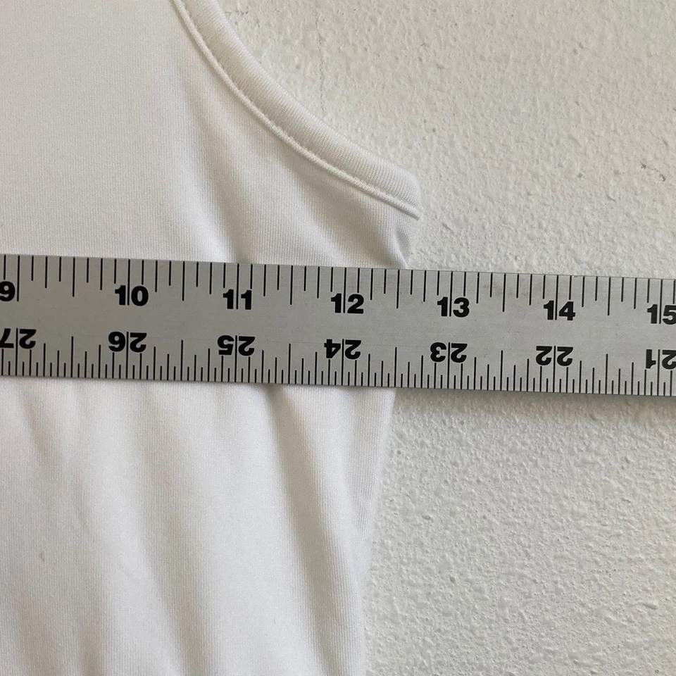 Vestido plisado J Crewcuts para niñas en jersey de rendimiento talla 10 blanco Foto 3 de 4