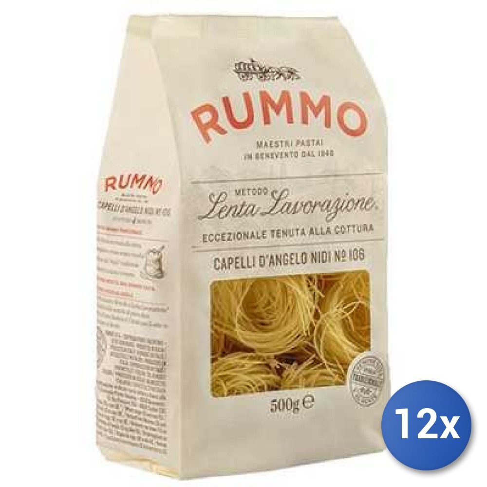 12X Multipack Rummo Pasta 106 Capelli D-Angel Nests Gr 500