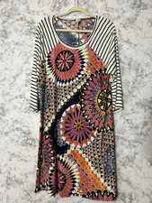 Now N Forever Multiprint Tunic Dress Women Sz 3X EUC