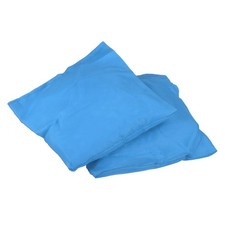 Cornhole Bean Bags, 2pcs Canvas Sandbag for Carnival Outdoor Game, Blue