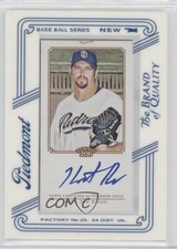 2010 Topps 206 Mini Framed Piedmont Heath Bell #TA-HB Auto 03rx