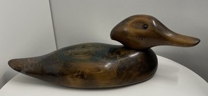 Midy Fowler Decoys カンバスバック ヘン 木製デコイ