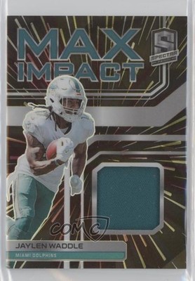 2022 Panini Spectra Max Impact Hyper Prizm 31/75 Jaylen Waddle #MI-JWA 0j7s