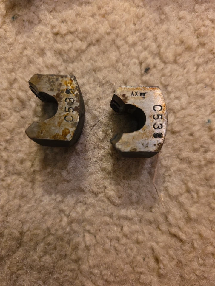 Vtg Greenfield Little Giant No. 380 Adjustable Die Set 7/8”-9 NC (1-F1) - Image 2 of 3