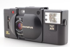  Exc 5 w/Strap Olympus XA4 Macro 35mm Film Camera w/ A11 Flash From JAPAN