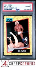 1991 IMPEL WCW WRESTLING #43 RIC FLAIR HOF PSA 10