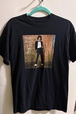 Michael Jackson Off The Wall Graphic T Shirt Black Music Pop Concert Tee M