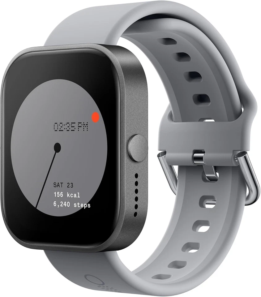CMF by Nothing Watch Pro Smartwatch AMOLED Display Bluetooth GPS Aschgrau Neu - Bild 1 von 4