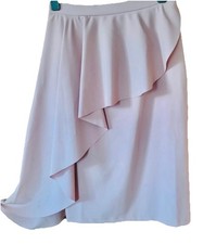 Coast Women’s Skirt Asymmetrical Light Pink Drape Pencil Pleated Size 12 New Tag