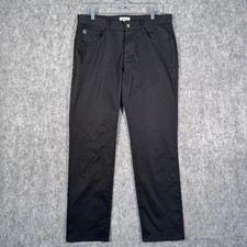 Peter Millar Pants Mens 33x32 Measures 33x30 Black Golf Performance 5 Pocket