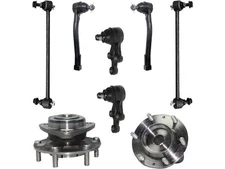 Front Wheel Hub Ball Joint Tie Rod End Kit For Hyundai Entourage QG725QY