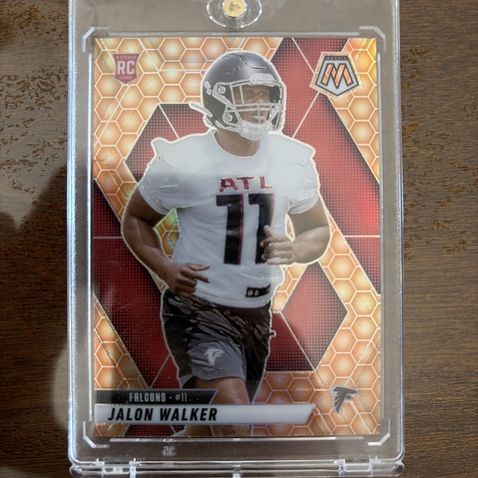 2025 Panini Mosaic Honeycomb Jalon Walker Rookie RC #377 CASE HIT 