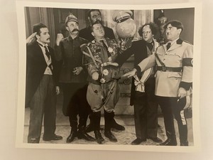 Vintage Three Stooges Black & White Vintage 8x10 Publicity Photo Natzy Spy! Moe