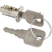 Hettich Prestige 2000 Innenzylinder Z23, ø18, Sperre 18004, Vernickelt Hochglanz
