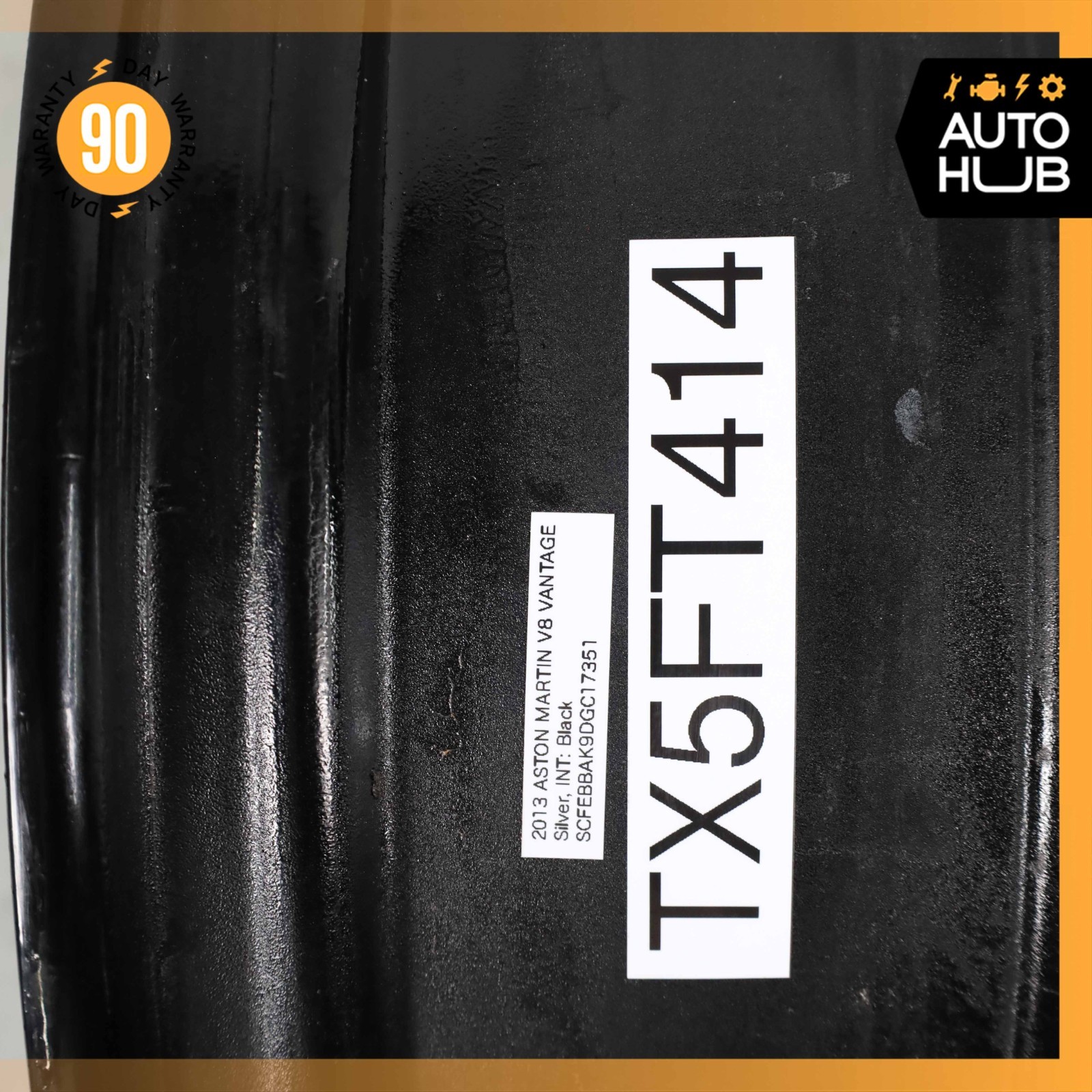 13-16 Aston Martin V8 Vantage 10 x 19 19" Rear Wheel Rim BG331007KA OEM