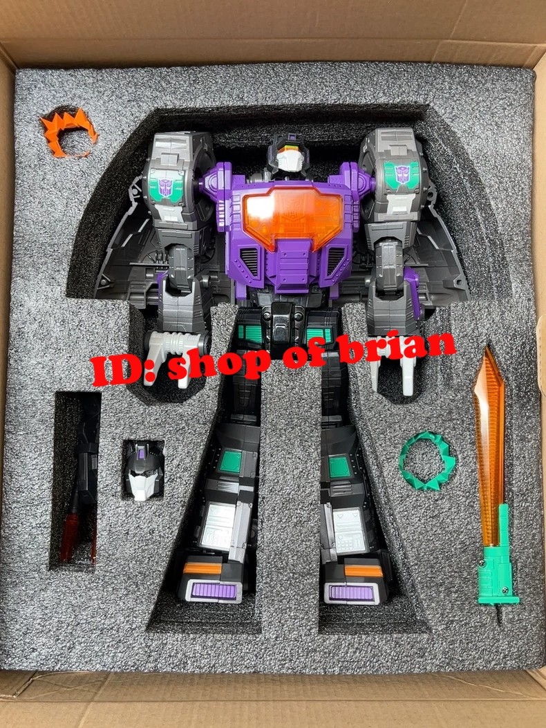 New 4th Party MP-08 Reximus Prime Grimlock Oversized Shattered