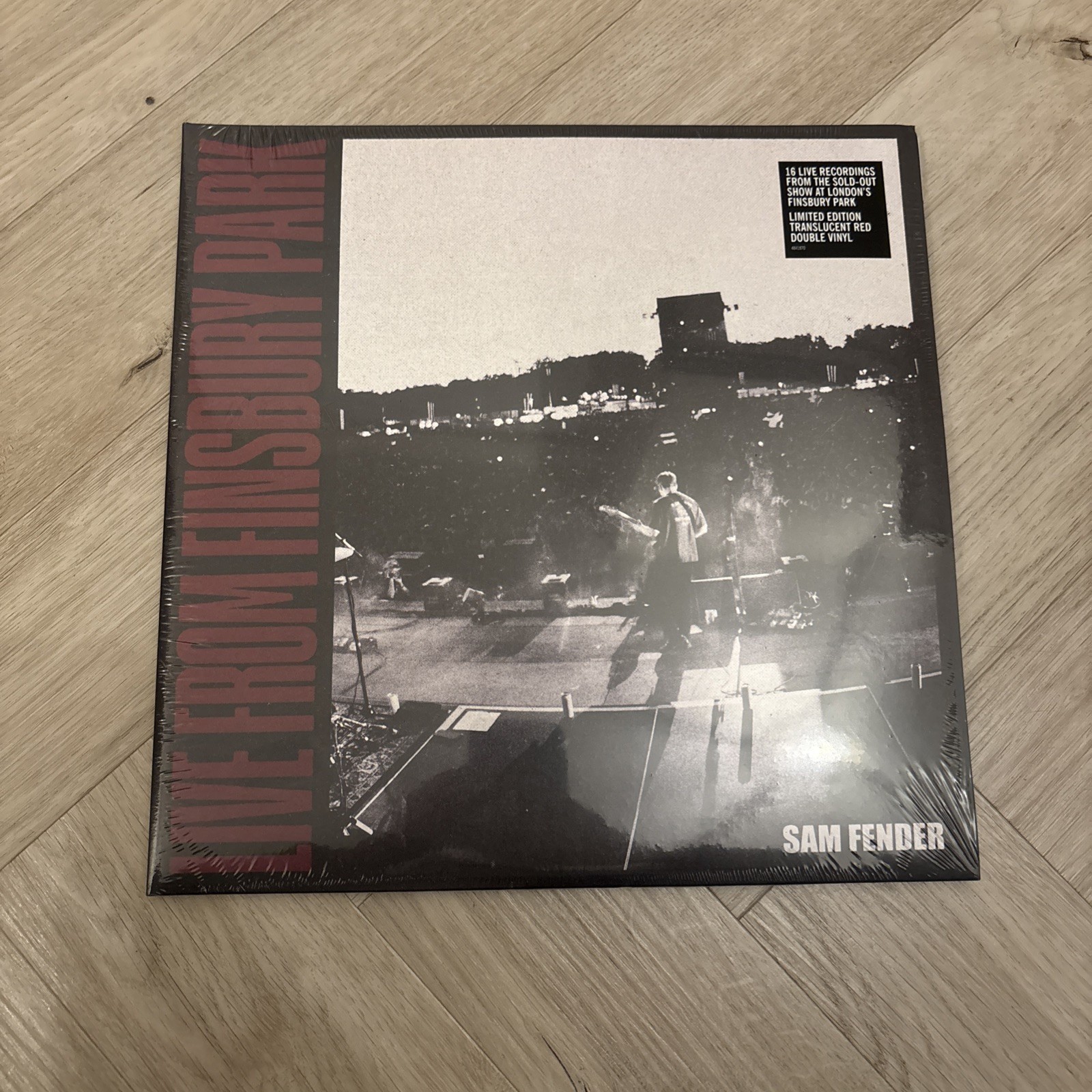 Sam Fender Live From Finsbury Park 2LP  RED VINYL- LMT EDITION (2022): RARE VINY