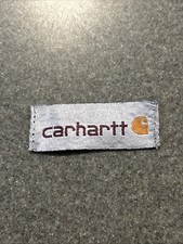 Carhartt Fabric Tag Patch Sew Stitch On LOGO PATCH 100 AUTHENTIC 3/4 X 2