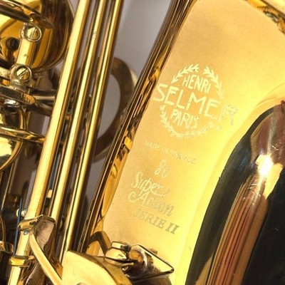 SELMER Super Action 80 Series II Alto Saxophone Excellent Used With Case