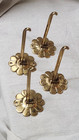 <!--F#f_0-->Vintage Smedbo Herrgård Solid Brass Shelf Brackets – Set of 4 (Sweden)<!--F/-->