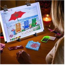 Adjustable Brightness Light Box for Tracing