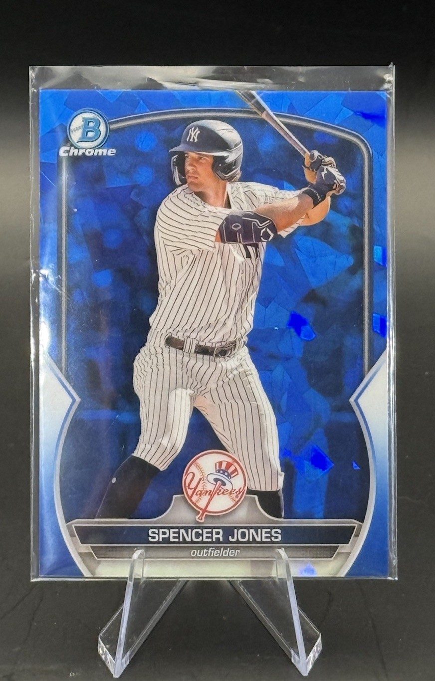 2023 Bowman Chrome Sapphire Edition Prospects Spencer Jones #BCP-178