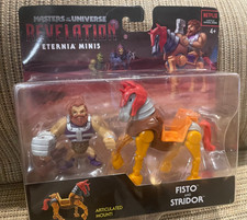 Masters of the Universe REVELATION Eternia Minis FISTO & STRIDOR Figures