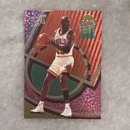 Michael Jordan 1993-94 Fleer Ultra Power in the Key #2 Chicago Bulls HOF MVP