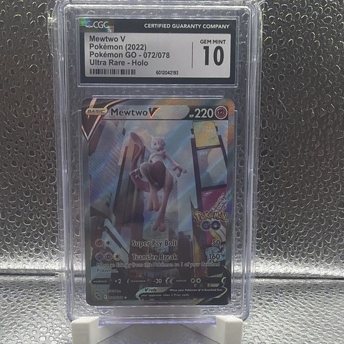 Mewtwo V graded CGC 10 for sale on eBay