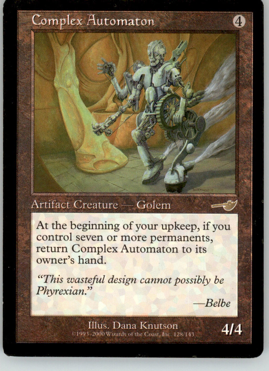 Complex Automaton - Nemesis - 128 - MP Magic: The Gathering