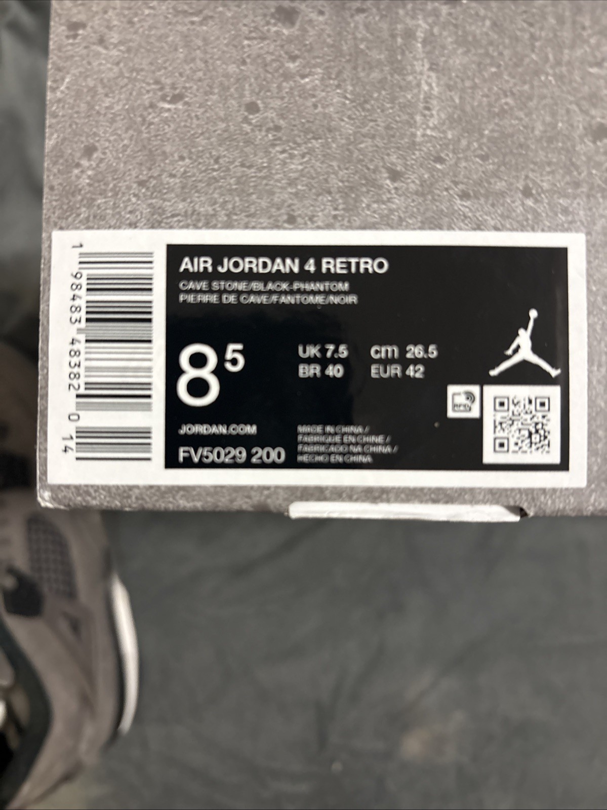 Air Jordan 4 Men's Size 8.5 Retro