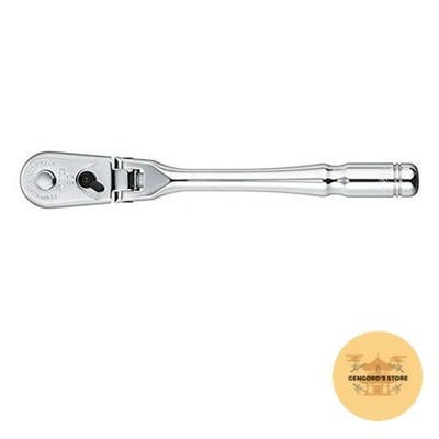 KTC Nepros Flex Compact Ratchet NBRC390F 3/8in Drive Swivel Head Japan