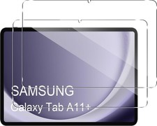 2 Pack Screen Protector for Samsung Galaxy Tab A11 , 9H Hardness Anti-Scratch