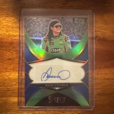 2025 Panini Select - Legendary Signatures Danica Patrick Blue Prizm Auto /99