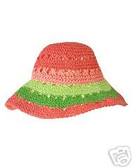 Gymboree New Coral Reef Sun Hat 12-24 