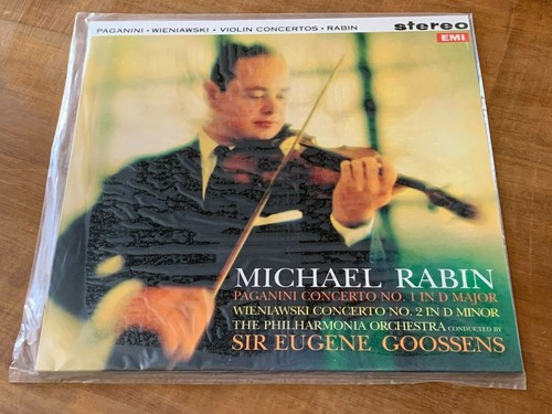 Paganini Wieniawski Violin Concertos MICHAEL RABIN CAPITOL 180g LP SP 8534 NEW - Picture 2 of 3
