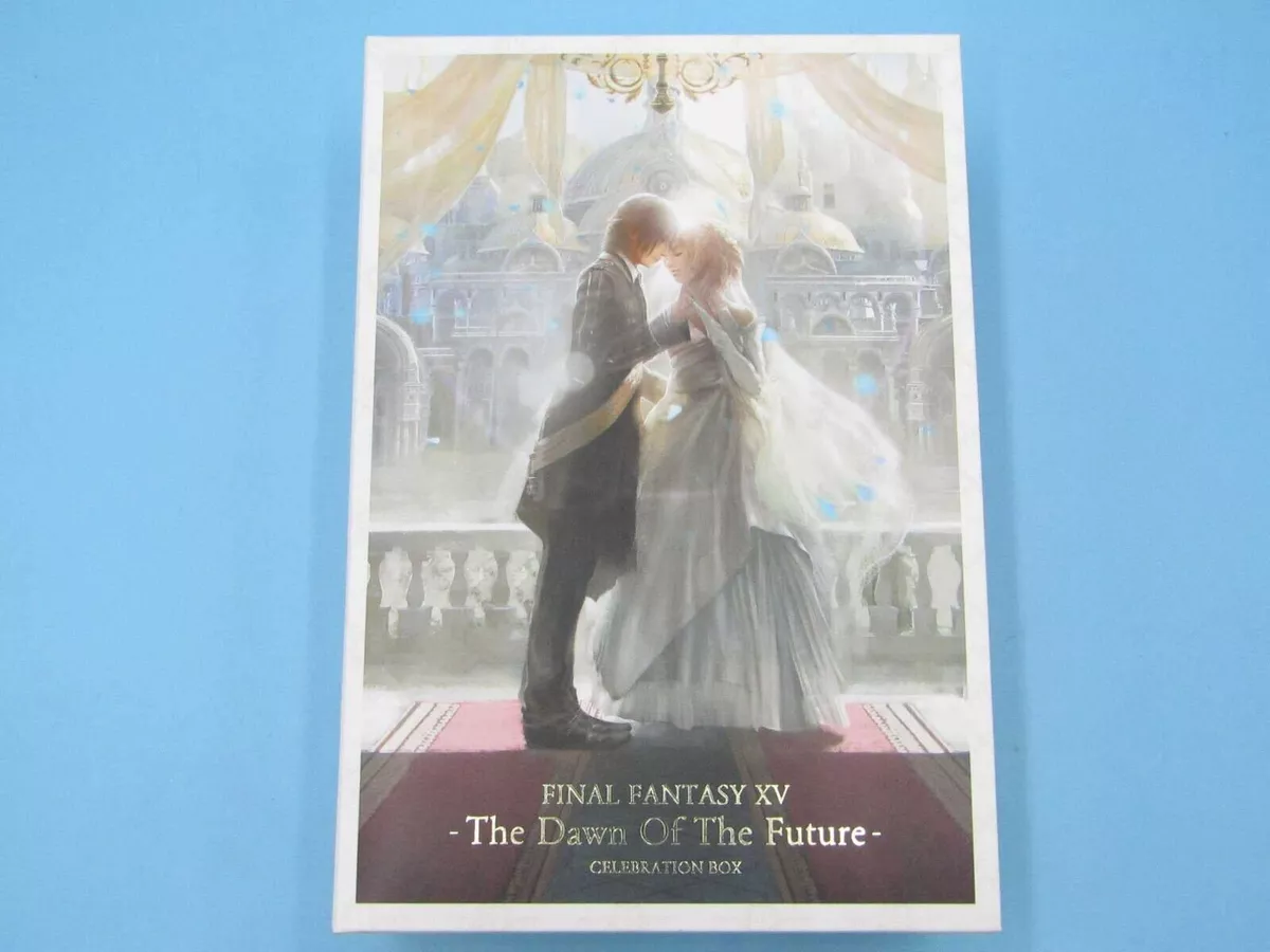 Final Fantasy XV The Dawn Of the Future Celebration Novel Box Game JPN  w/Blu-ray